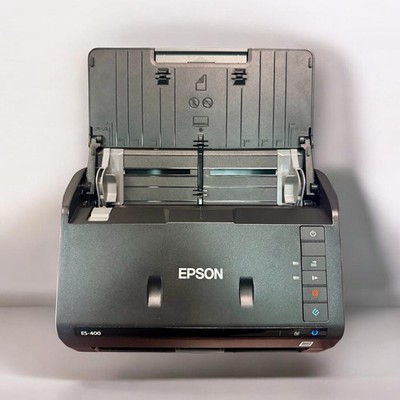 Epson WorkForce ES-400 Color Duplex Document Scanner Working  