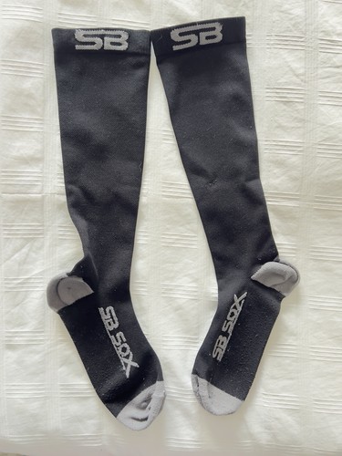 SB SOX Compression Socks (20-30mmHg) for Men & Women Size Large