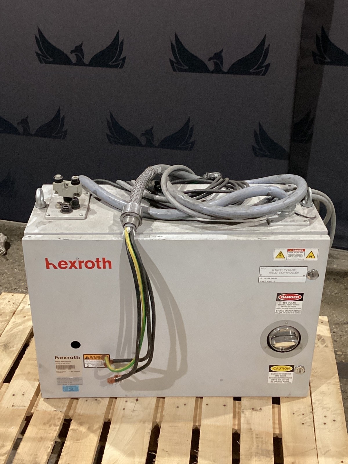 BOSCH REXROTH WSC60-SR546-T6300-0MA64-T1023-637X Weld Controller PARTS ONLY