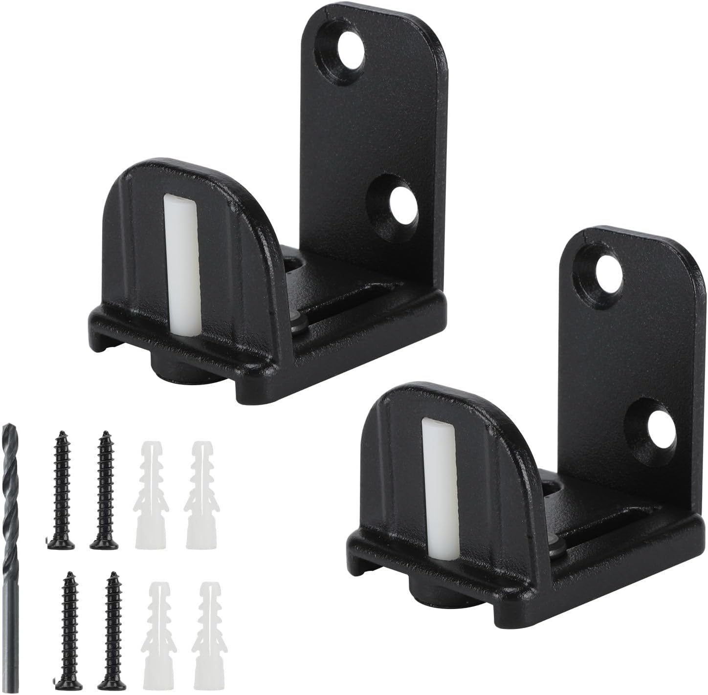 Adjustable Sliding Barn Door Floor Guide with Bearing Design