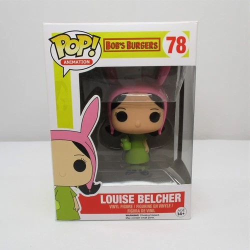 Funko Pop Animation Louise Belcher #78 Vinyl TV Series Bobs Burgers Vaulted NIB