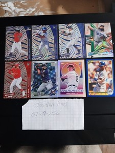 Panini 2021 MLB Revolution/Overdrive/Future Stars Rookie 7-Card Lot Gimenez