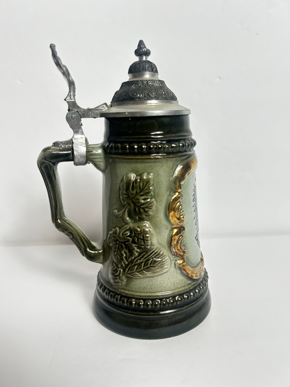 Vintage Gerz German Beer Stein with Deutschland Germany Eagle Crest (Germany)