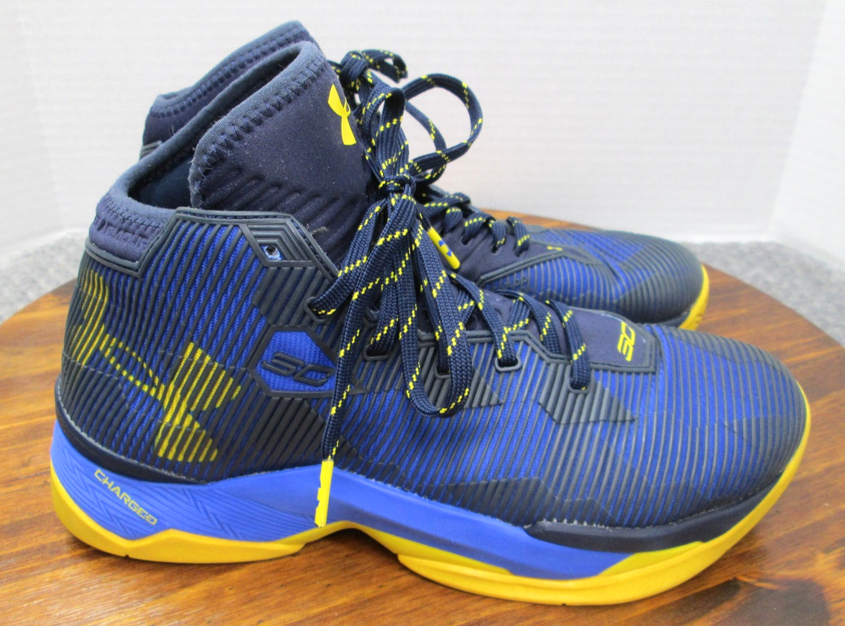 Under Armour Curry One Mid Shoes Mens 8 Charged Basketball 1274425