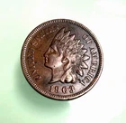 BEAUTIFUL, HIGHER GRADE 1903 INDIAN HEAD CENT-  DETAILED, FULL LIBERTY