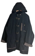 Urban Equipment Jacket Hooded Size Large See All 📸 Black And Tan Color