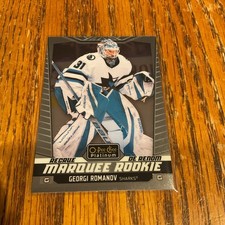 2024-25 O-Pee-Chee Platinum - Marquee Rookies Georgi Romanov #250 (RC)