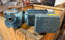 Sew-Eurodrive NC USA Gear Drive w/ Motor, SAF37DT80K4, 1HP 230/480V 3-Phase
