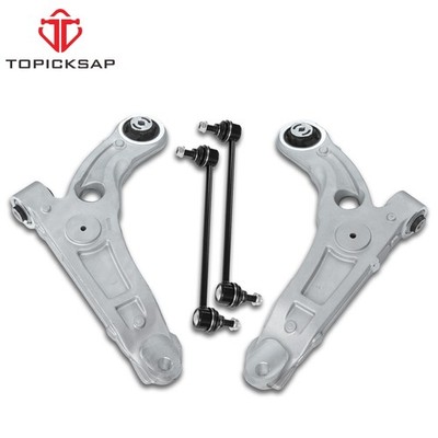 Front Lower Control Arms Sway Bar Links Kit 4Pcs for Jeep Cherokee 2014-2018