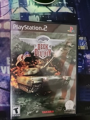Seek and Destroy (Sony PlayStation 2, 2002) FAST SHIP!