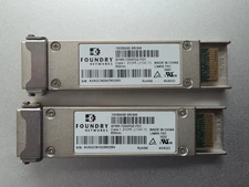 Foundry Networks AFBR-720XPDZ-FD1 10GBASE-SR/SW 850NM Transceiver (Lot of 2)