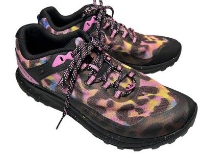 MERRELL Antora 3 Rainbow Leopard Trail SneakerWomen SIZE 9.5 Black Shoe J067554