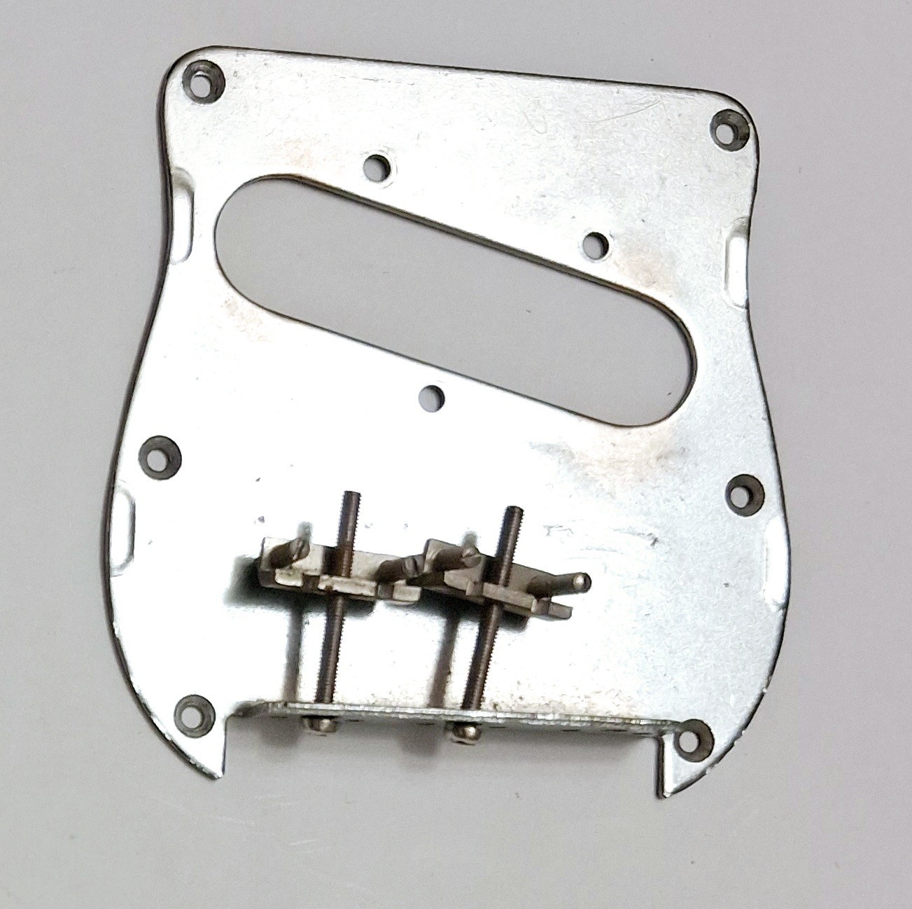 Vintage 70s Japan Tele guitar bridge Conrad Univox Maya Greco missing Saddle