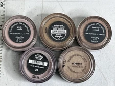 bareMinerals Lot Of 5 Loose Mineral Eyeshadow Glimmer Matte Discontinued Set