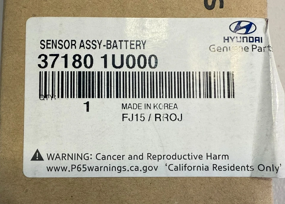 OEM Battery Negative Sensor Cable For 2013-15 Hyundai Santa Fe Sport 37180-1U000 - Image 3 of 3