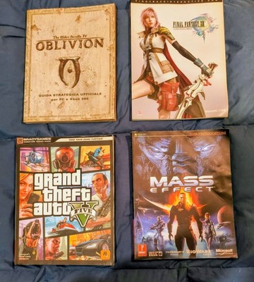 Offizielle Mass Effect Strategy Guides - Oblivion - Gta 5 - Final Fantasy XIII