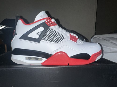 #ad Jordan 4 Retro OG Fire Red 2020 8.5US $250.00