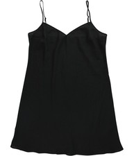 French Connection Womens Slip A-line Dress, Black, 12