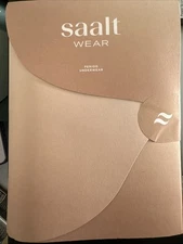 Saalt Wear Women's LeakProof French Cut High Waisted Period Panty Pebble Grey