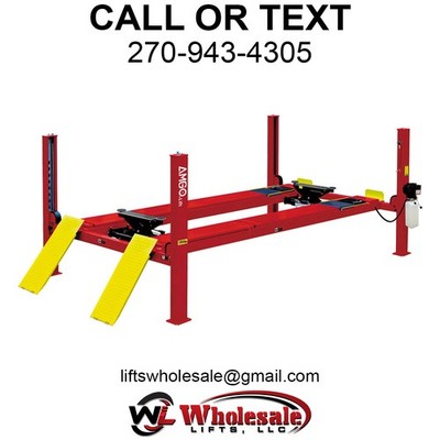 New AMGO PRO-12ASX 12,000 lb 4-Post Alignment Lift
