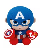 8421411894 Maskotka Ty Beanie Babies Marvel Captain America 15Cm 41189 Ty Inc.
