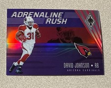 2017 Panini Phoenix Adrenaline Rush Purple #AR-12 David Johnson Cardinals /75
