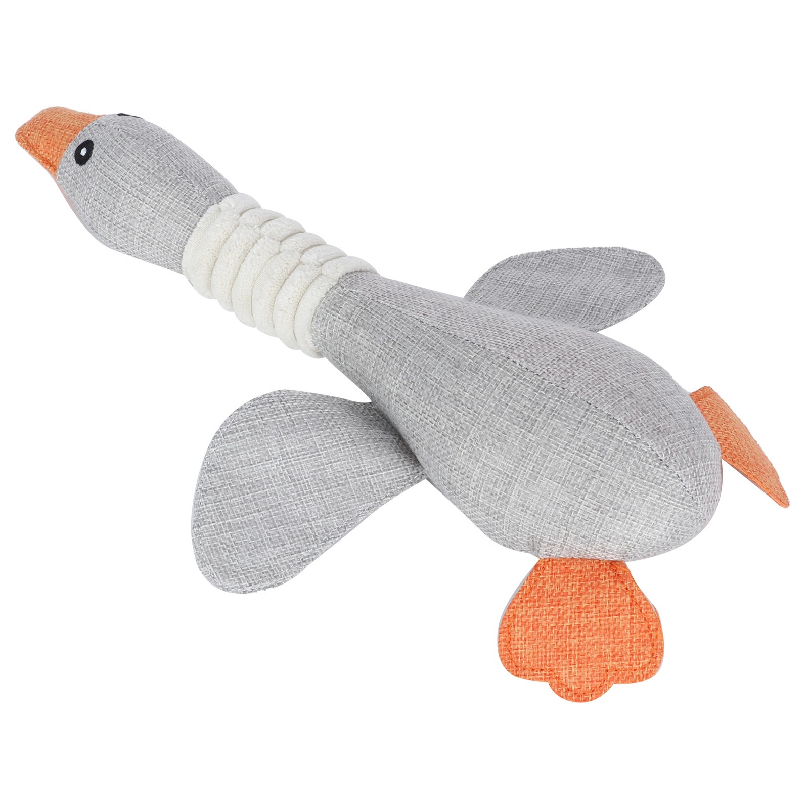 Funny Dog Squeaky Goose Durable Chew Toys Dog Cat Play Interactive Toys Pets