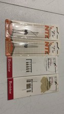 Four Packs Of Assorted Resistors And One 4 Oz Bottle Of Weather-It