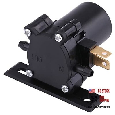 Universal Windshield Washer Pump,OEM AWP01, 12V Washer Fluid Pump, Dual Outlet