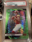 2024 Panini Prizm - Rookies Jayden Daniels #347 Neon Green Pulsar Prizm (RC)