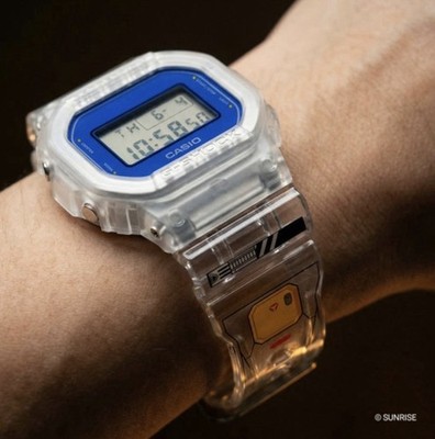 Casio G-Shock x Gundam DW-5600GM26-7DR RX-78-2 Korea Exclusive