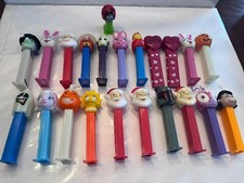 Pez Dispenser Toy Candy Lot Bundle 25 Mixed Characters Marvel Disney Santa Bunny