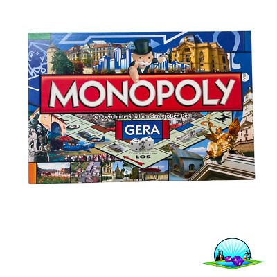 Monopoly Gera Brettspiel Spiel Gesellschaftsspiel Winning Moves - Vollständig