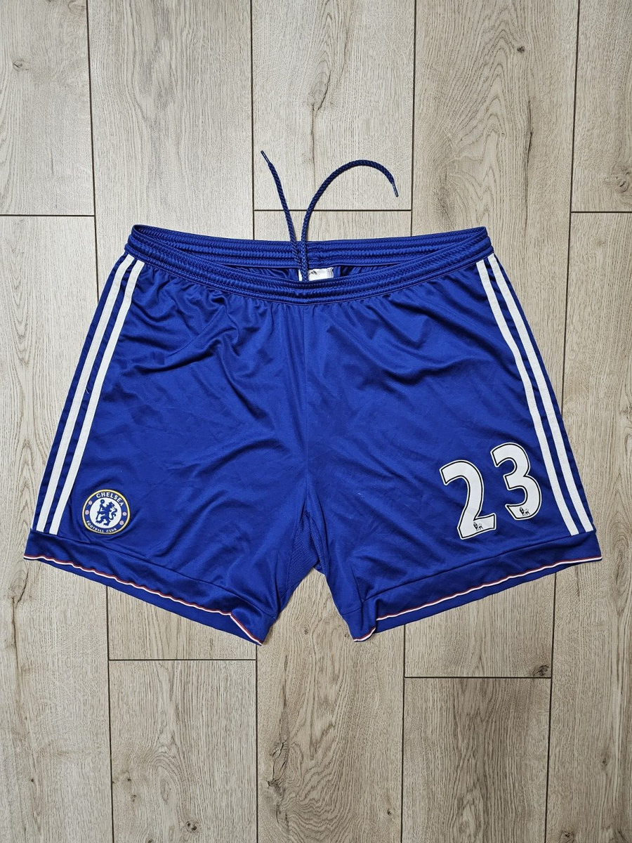 CHELSEA 2015 2016 HOME FOOTBALL SHORTS SOCCER SHORTS RARE XL