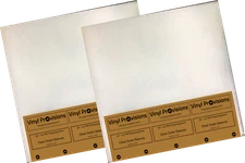 (100) Outer Record Sleeves (4.0 mil) 12 3/4" X 13" 