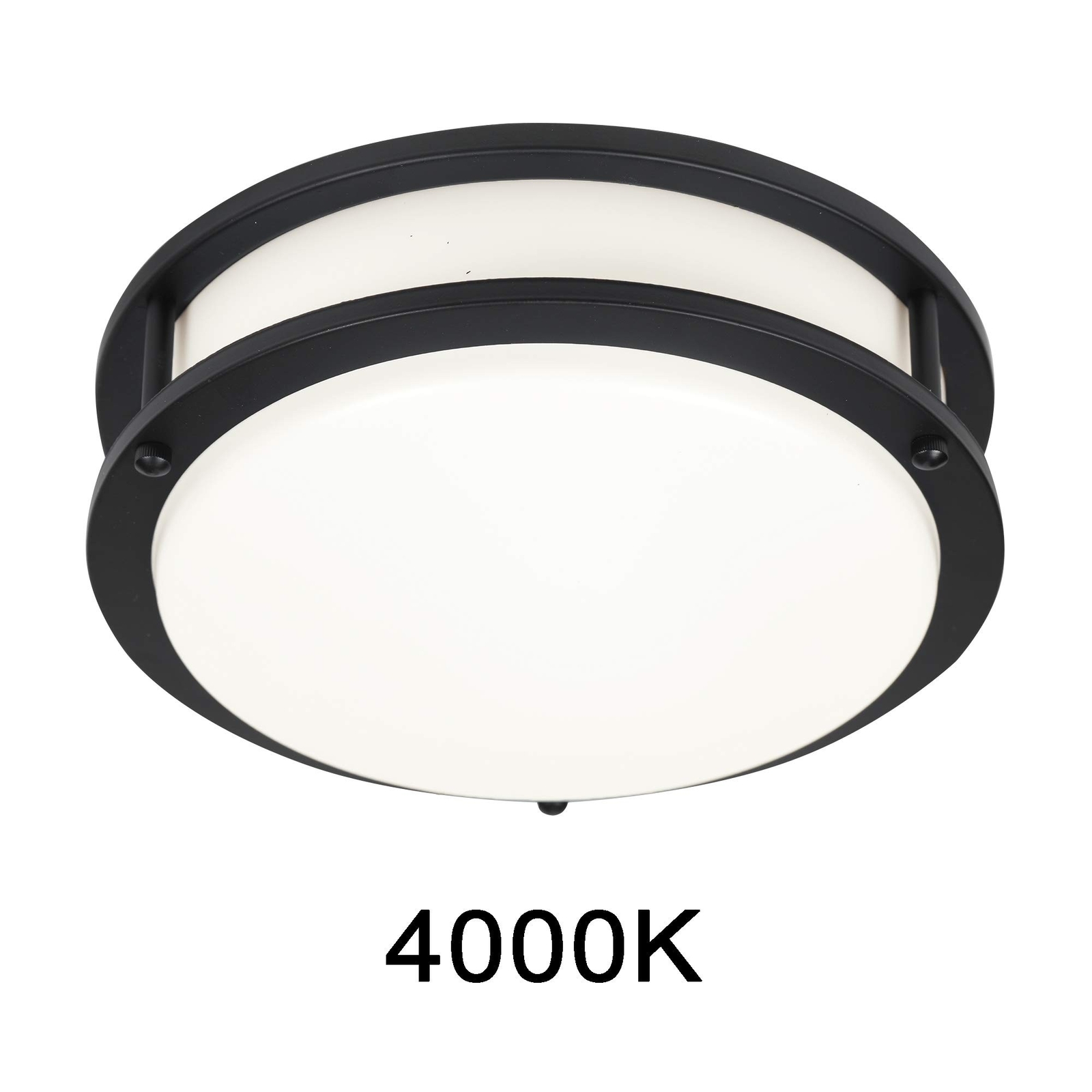 DESIGNERS FOUNTAIN Flush Mount Ceiling Light, 10 Inch Round LED DC Lighting F...