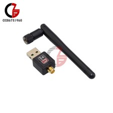 WiFi Antenna 802.11N/G/B 150Mbps Wireless Network LAN Card Adapter USB 2.0 New