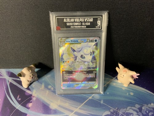 Alolan Vulpix VSTAR graded PSA 9 for sale on eBay