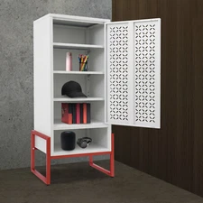 Shoe Storage Cabinet, Free Standing Shoes Shelf Organizer, Shoe Cabinet