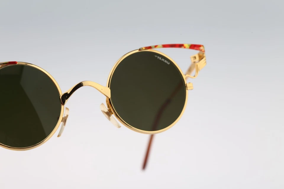 Texso на Solgir T 375, винтажный 90-х золото и черепаха редкая стимпанк солнцезащитные очки - Изображение 4 из 4