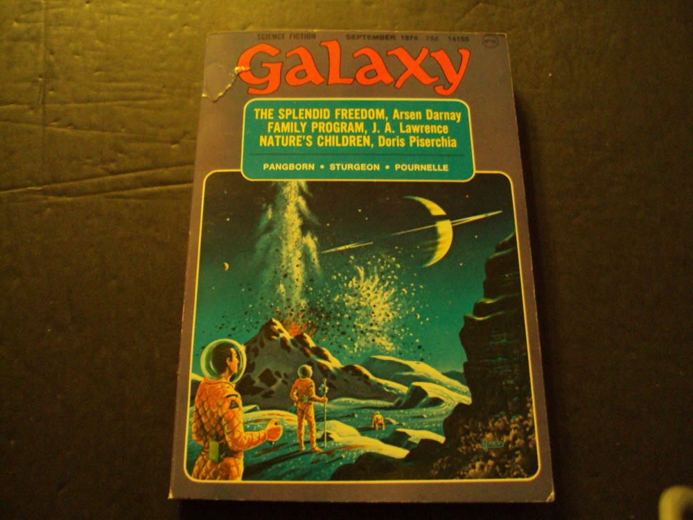 Galaxy Sept 1974 Sturgeon, Arsen Darnay ID:47286