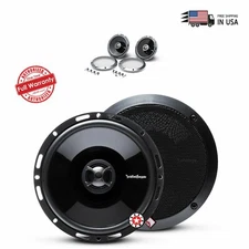 New Rockford Fosgate PUNCH P1650 6.5" 110 Watt 2 Way Car Coaxial Speakers Audio