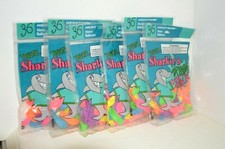 252 CT Water BALLOONS 7 PKS Sharkie's SPLASH Attack NEON Orange Pink GREEN Purpl