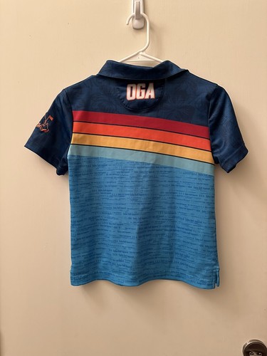Oga Oahu Golf Apparel Shirt Polo Golf Youth Medium M Barely worn - Picture 3 of 3