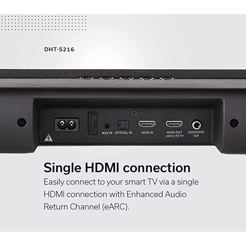 Denon Soundbar w/ Subwoofer Bluetooth Dolby Digital HDMI Surround Sound