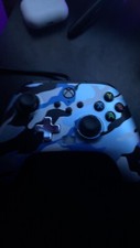 Image of PowerA Enhanced Wired Controller for Xbox Series X|S - Metallic Blue Camo