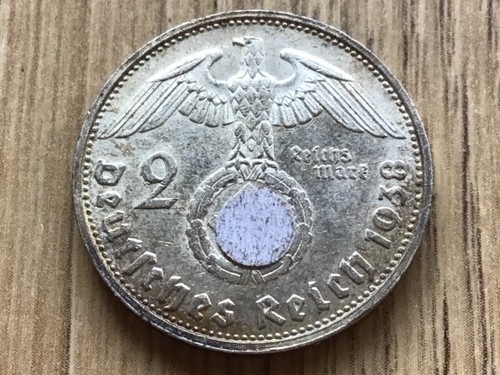 2 Reichsmark Hindenburg 1936 - 1939 J.366 Silber - 第 53/76 張圖片