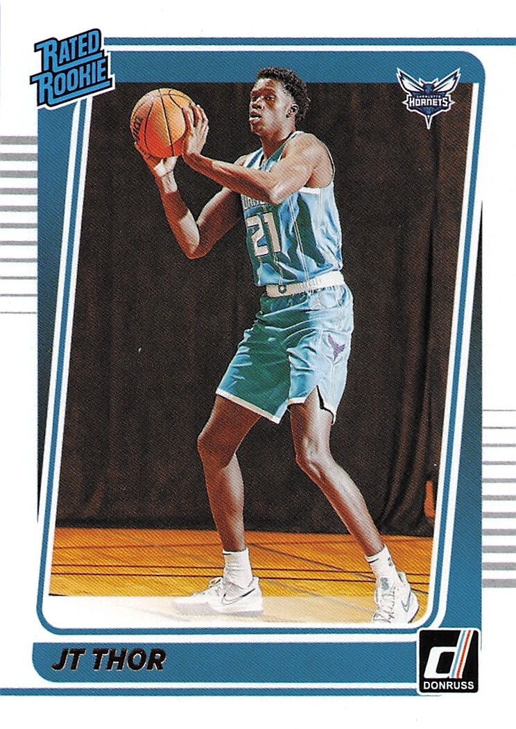 2021-22 Panini Donruss - Rated Rookie #222 JT Thor (RC)