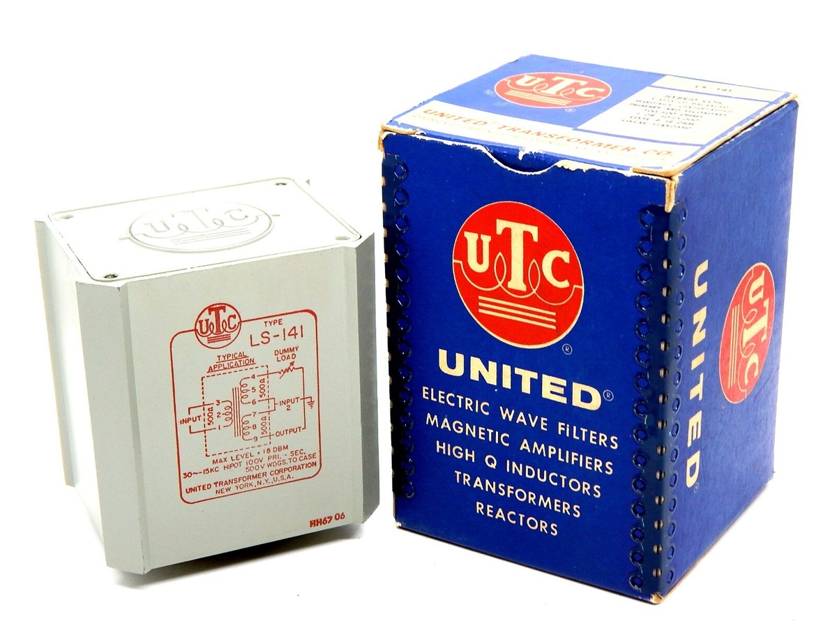 UTC LS-141 Hybrid Coil Transformer With 3 Balanced Windings