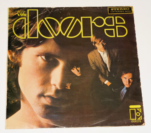 The Doors (ST) 1967 Australian Stereo / Mono Gold Elektra LP Vinyl Record - Picture 2 of 13